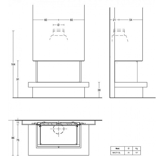 Piazzetta kensington, bianco grigio_1