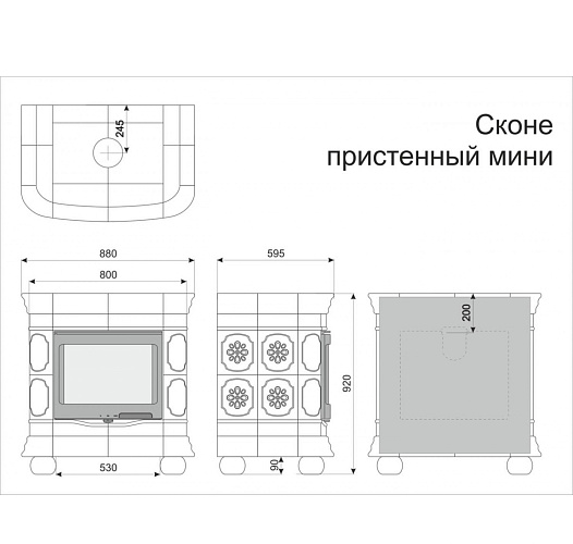 Сконе пристенный. белая керамика_12