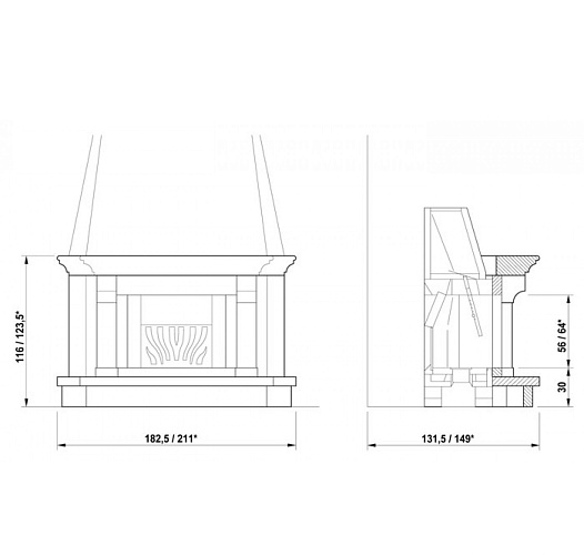 Облицовка BOLZANO corner (Palazzetti)_2